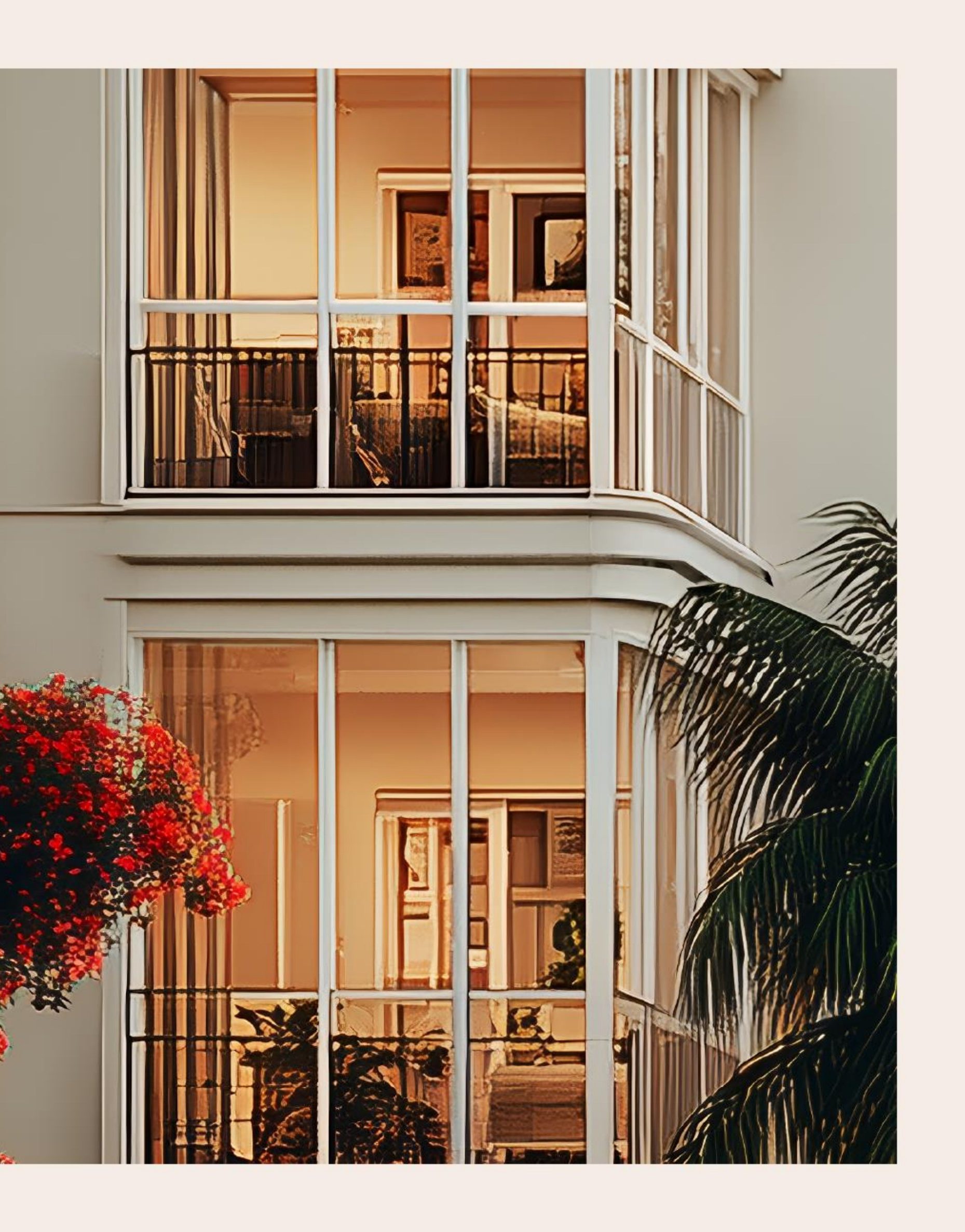 3 BHK + Study residence balcony