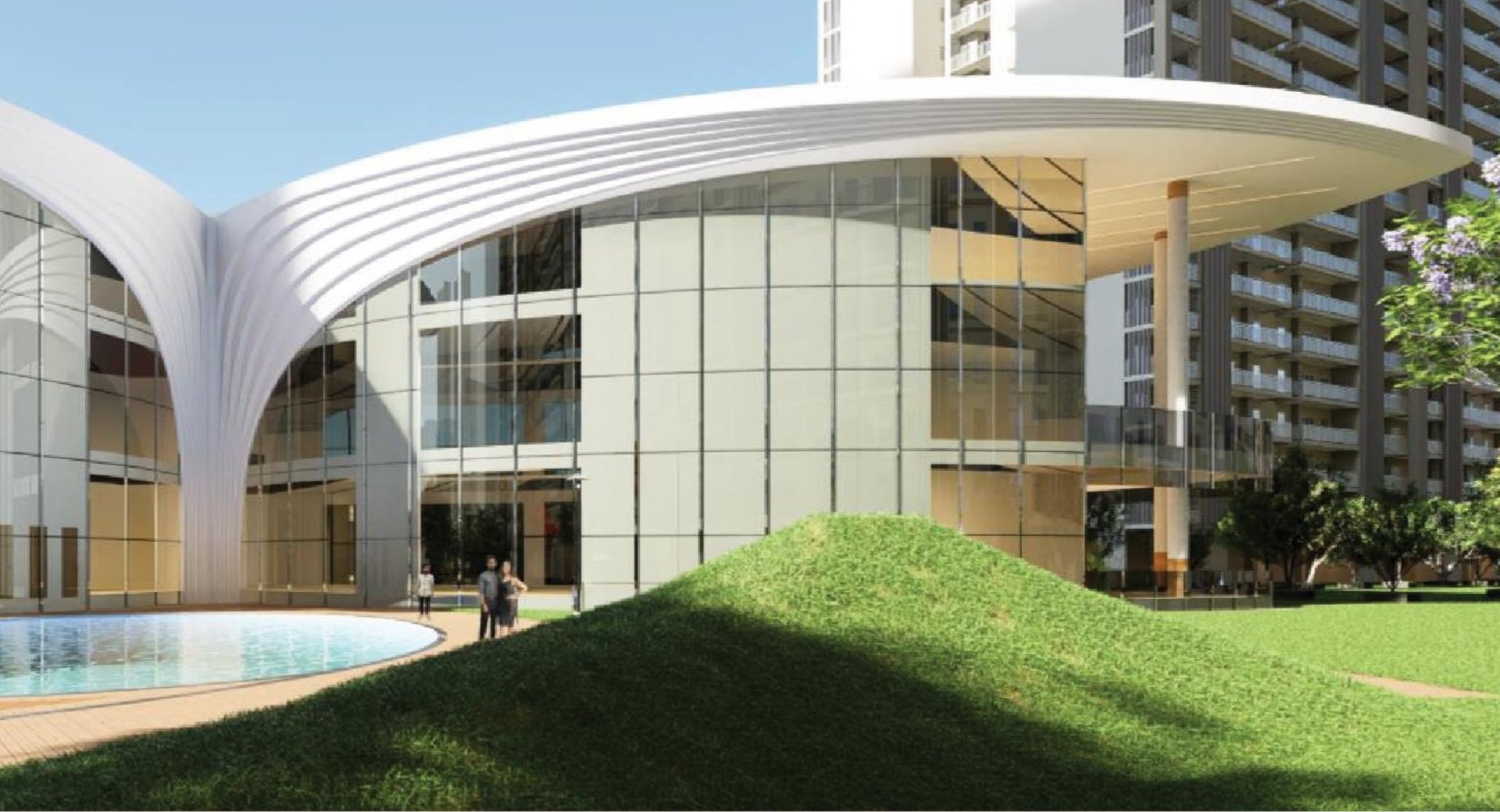 Fab Luxe Residences branded clubhouse