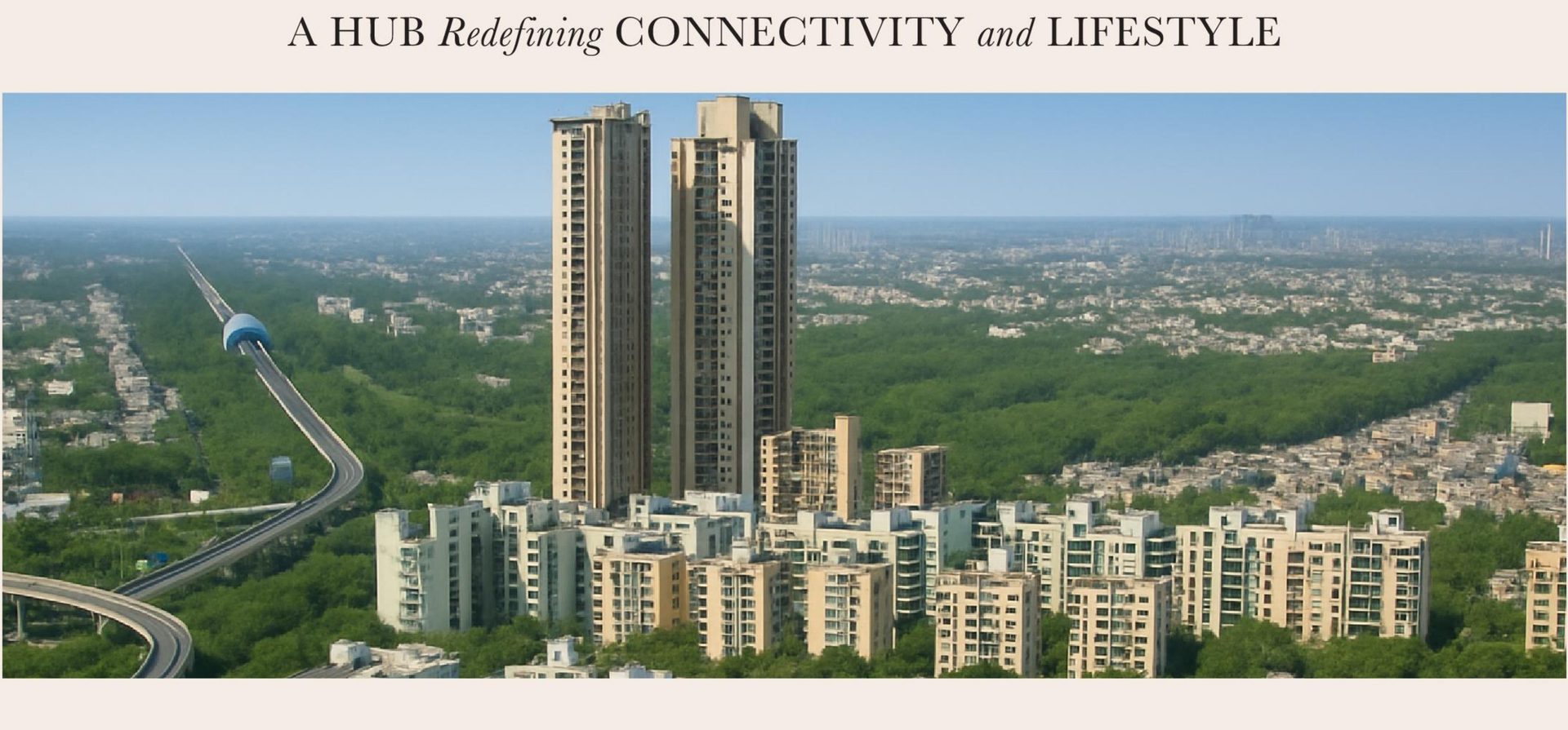 Greater Noida West skyline